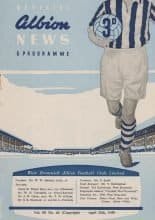 West Bromwich Albion v Nottingham Forest 25-Apr-1959