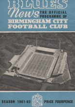 Birmingham City v Nottingham Forest 30-Aug-1961