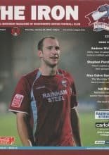 Scunthorpe United v Leyton Orient  24-Jan-2009