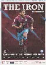 Scunthorpe United v Peterborough United  21-Oct-2017