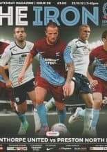 Scunthorpe United v Preston North End  23-Oct-2012