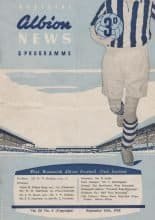 West Bromwich Albion v Portsmouth   10-Sep-1958