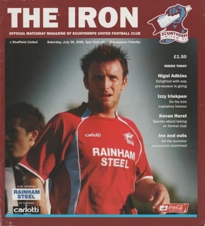 Scunthorpe United v Sheffield United  26-Jul-2008