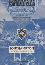 Leicester City v Southampton  10-Sep-1966