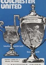 Colchester United v Southend United 18-Oct-1971