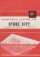 Sheffield United v Stoke City  16-Oct-1965