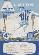 West Bromwich Albion v Stoke City 26-Oct-1963