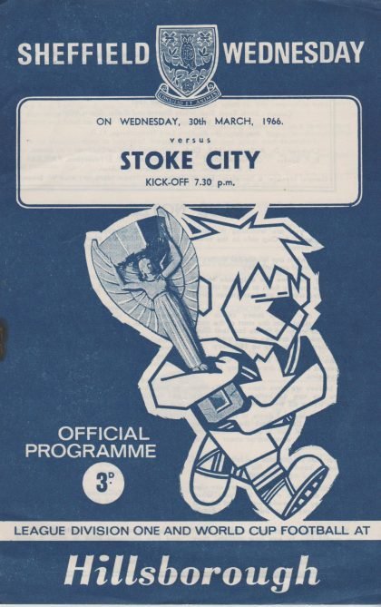 Sheffield Wednesday v Stoke City 30-Mar-1966