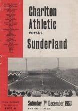 Charlton Athletic v Sunderland 07-Dec-1963