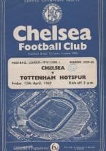 Chelsea v Tottenham Hotspur 15-Apr-1960