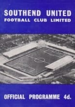 Southend United v Watford  21-Oct-1961