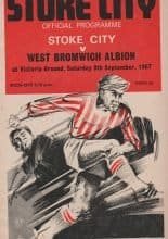 Stoke City v West Bromwich Albion  09-Sep-1967