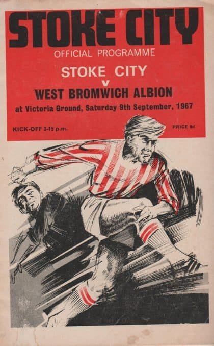 Stoke City v West Bromwich Albion  09-Sep-1967