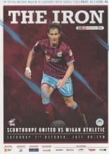 Scunthorpe United v Wigan Athletic 17-Oct-2017