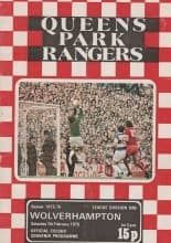 Queens Park Rangers v Wolverhampton Wanderers  07-Feb-1976