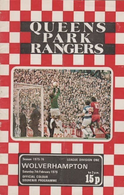 Queens Park Rangers v Wolverhampton Wanderers  07-Feb-1976