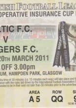 Glasgow Celtic v Glasgow Rangers  20-Mar-2011