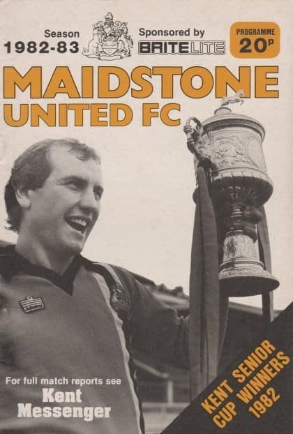 Maidstone United v Kettering Town  18-Sep-1982