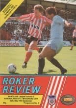 Sunderland v Bradford City 10-Sep-1988