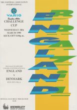 England v Brazil  28-Mar-1990