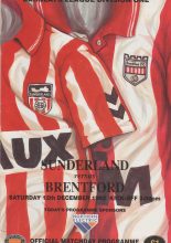 Sunderland v Brentford 12-Dec-1992