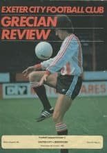 Exeter City v Brentford 08-Oct-1980
