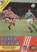 Sunderland v Brighton and Hove Albion 29-Apr-1989