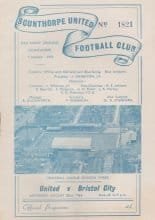 Scunthorpe United v Bristol City  22-Aug-1964