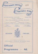 Scunthorpe United v Cardiff City 30-Aug-1963