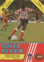 Sunderland v Chelsea  21-Mar-1989