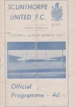 Scunthorpe United v Chelsea  28-Aug-1962