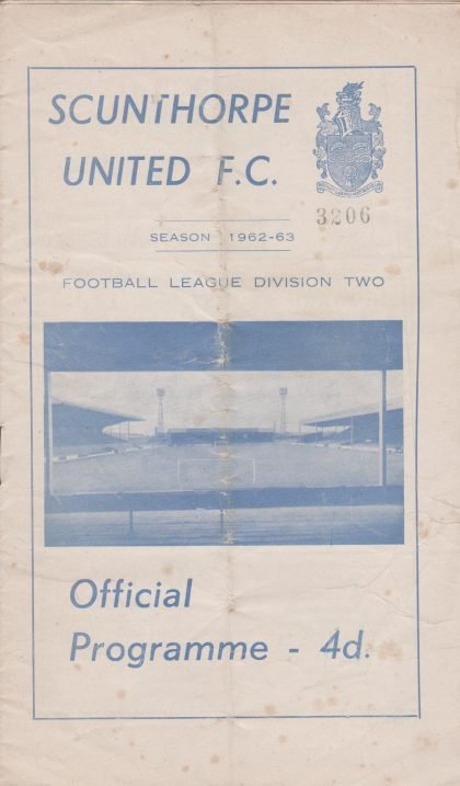 Scunthorpe United v Chelsea  28-Aug-1962