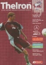 Scunthorpe United v Chester City  11-Sep-2004