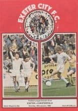Exeter City v Chesterfield 26-Jan-1980