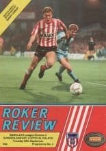Sunderland v Crystal Palace 20-Sep-1989
