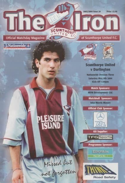 Scunthorpe United v Darlington 08-May-2004