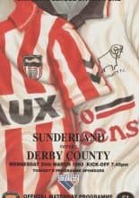 Sunderland v Derby County 24-Mar-1993