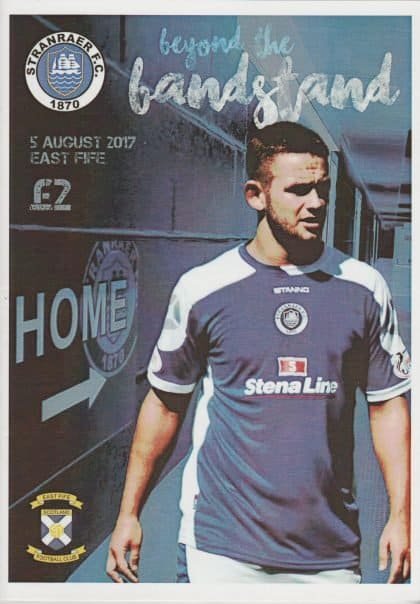 Stranraer v East Fife  05-Aug-2017