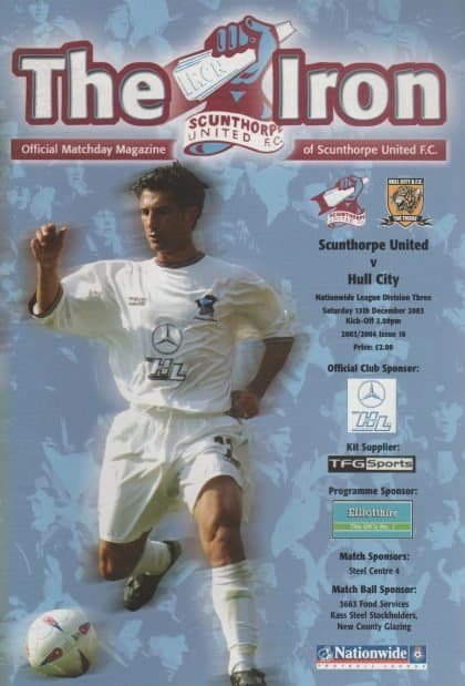 Scunthorpe United v Hull City 13-Dec-2003