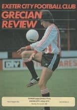 Exeter City v Hull City 31-Jan-1981