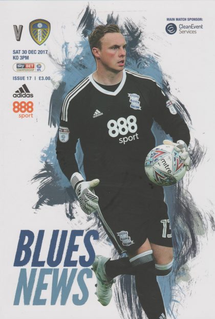 Birmingham City v Leeds United 30-Dec-2017