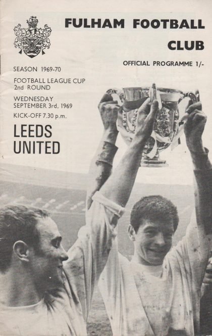Fulham v Leeds United 03-Sep-1969