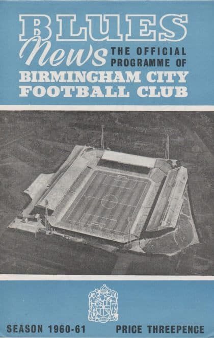 Birmingham City v Leicester City 18-Feb-1961