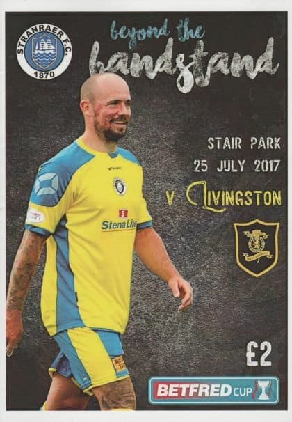 Stranraer v Livingston 25-Jul-2017