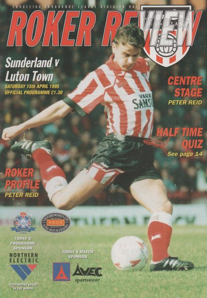 Sunderland v Luton Town 15-Apr-1995