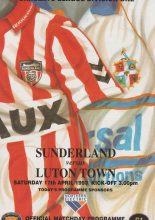 Sunderland v Luton Town 17-Apr-1993