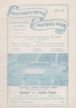 Scunthorpe United v Luton Town  24-Apr-1965