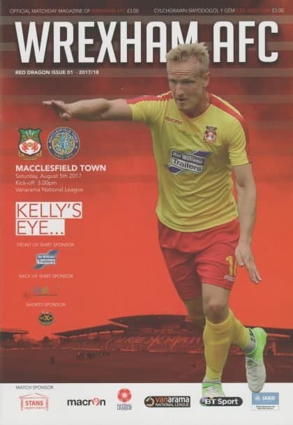 Wrexham v Macclesfield Town 05-Aug-2017