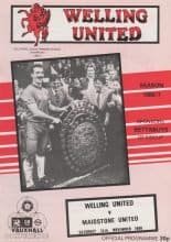 Welling United v Maidstone United 15-Nov-1986