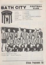 Bath City v Maidstone United 05-Feb-1977